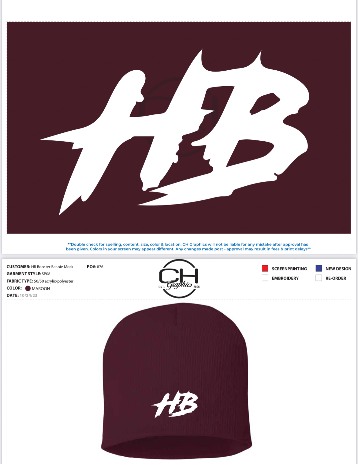 Hallettsville Beanie