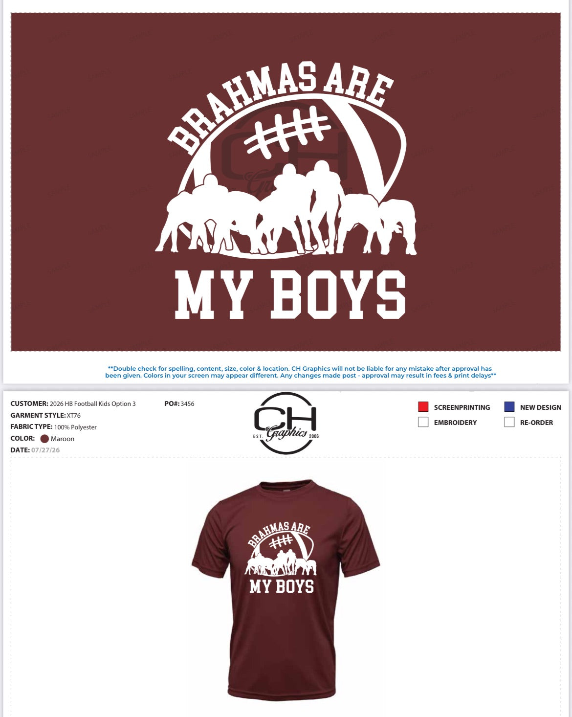 Brahmas Are My Boys 2026